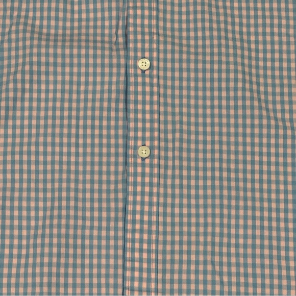 NEW J Crew Mens Flex Washed Large Shirt Classic Pink Blue Plaid Long Sleeve NWT - Picture 5 of 8